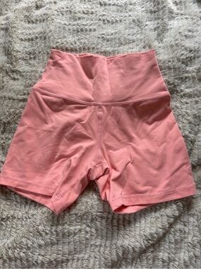 Aeire High-Waist Pink Women’s Active Shorts